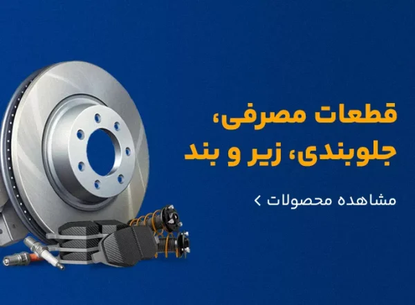 قطعات مصرفی، جلوبندی، زیر و بند